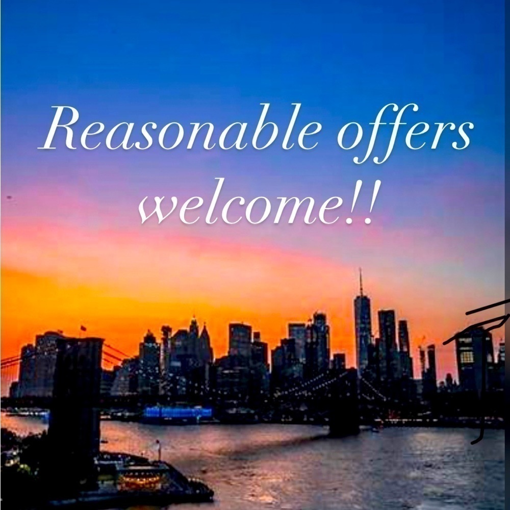 𝅺REASONABLE Offers Welcome!